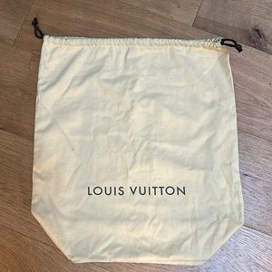 Louis Vuitton Dust Bag No Stains 18 wide x 19.5 Long